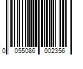 Barcode Image for UPC code 0055086002356