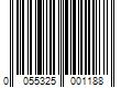 Barcode Image for UPC code 0055325001188