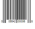 Barcode Image for UPC code 005542000068