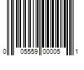 Barcode Image for UPC code 005559000051