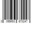 Barcode Image for UPC code 0055653670247