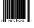 Barcode Image for UPC code 005570000061