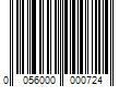 Barcode Image for UPC code 0056000000724