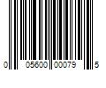 Barcode Image for UPC code 005600000795