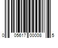 Barcode Image for UPC code 005617000085