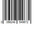 Barcode Image for UPC code 0056248549672