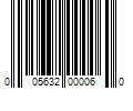 Barcode Image for UPC code 005632000060