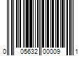 Barcode Image for UPC code 005632000091