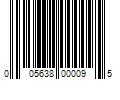 Barcode Image for UPC code 005638000095