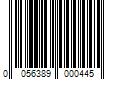 Barcode Image for UPC code 0056389000445