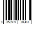 Barcode Image for UPC code 0056389004481