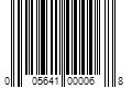 Barcode Image for UPC code 005641000068