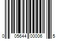 Barcode Image for UPC code 005644000065