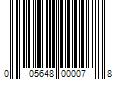 Barcode Image for UPC code 005648000078