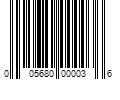 Barcode Image for UPC code 005680000036