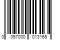 Barcode Image for UPC code 0057000013165