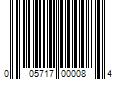 Barcode Image for UPC code 005717000084