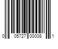 Barcode Image for UPC code 005727000081