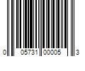 Barcode Image for UPC code 005731000053