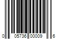 Barcode Image for UPC code 005736000096