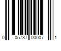 Barcode Image for UPC code 005737000071