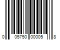 Barcode Image for UPC code 005750000058