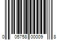 Barcode Image for UPC code 005758000098