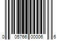 Barcode Image for UPC code 005766000066