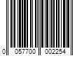 Barcode Image for UPC code 0057700002254