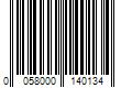 Barcode Image for UPC code 0058000140134