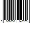 Barcode Image for UPC code 0058000140370