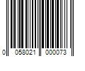 Barcode Image for UPC code 0058021000073