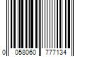 Barcode Image for UPC code 0058060777134