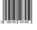 Barcode Image for UPC code 0058185497450