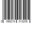 Barcode Image for UPC code 0058219013205