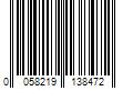 Barcode Image for UPC code 0058219138472