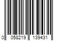 Barcode Image for UPC code 0058219139431