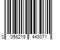 Barcode Image for UPC code 0058219443071