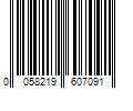 Barcode Image for UPC code 0058219607091