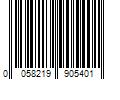 Barcode Image for UPC code 0058219905401