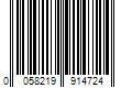 Barcode Image for UPC code 0058219914724