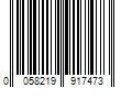 Barcode Image for UPC code 0058219917473