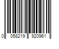 Barcode Image for UPC code 0058219920961