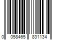 Barcode Image for UPC code 0058465831134