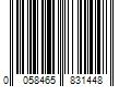 Barcode Image for UPC code 0058465831448