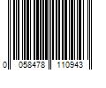 Barcode Image for UPC code 0058478110943