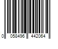Barcode Image for UPC code 0058496442064. Product Name: Crave Real Salmon & White Fish High Protein Dry Dog Food Adult
