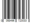 Barcode Image for UPC code 0058496723033