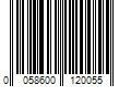 Barcode Image for UPC code 0058600120055