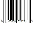 Barcode Image for UPC code 005860021233